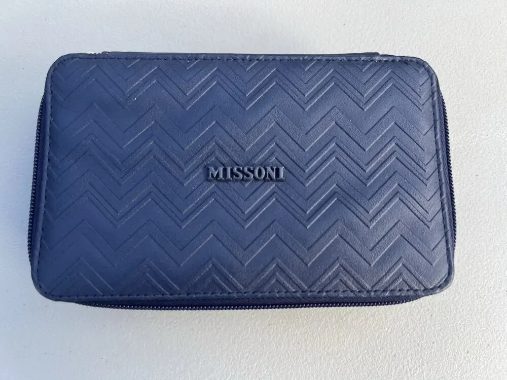 MISSONI x Delta Collab Luxury Toiletry Case Beauty Bag Complete Grown Alchemist